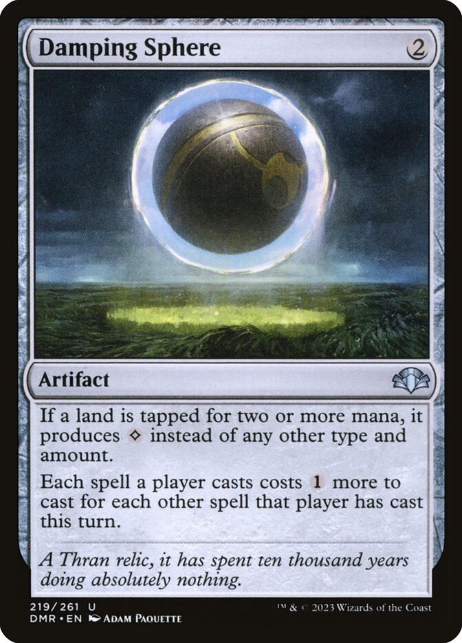 Damping Sphere (219) - Dominaria Remastered (DMR)