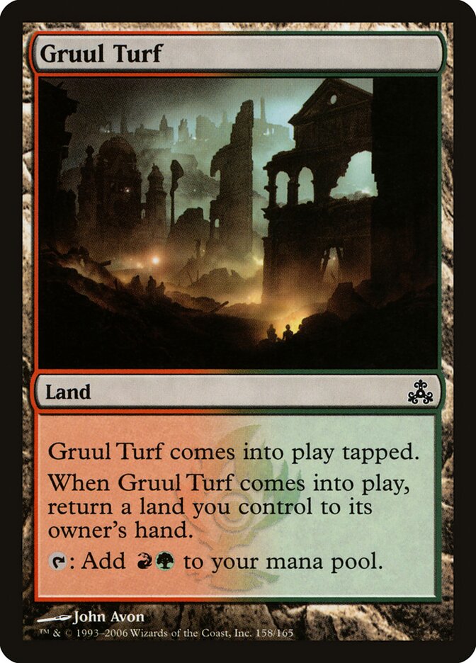 Gruul Turf (158) - Guildpact (GPT)