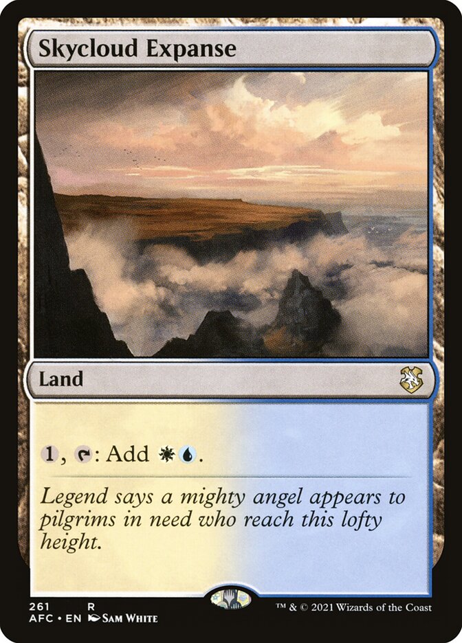 Skycloud Expanse (261) - Forgotten Realms Commander (AFC)