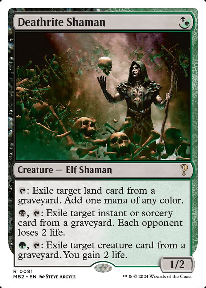 Deathrite Shaman (81) - Mystery Booster 2 (MB2)