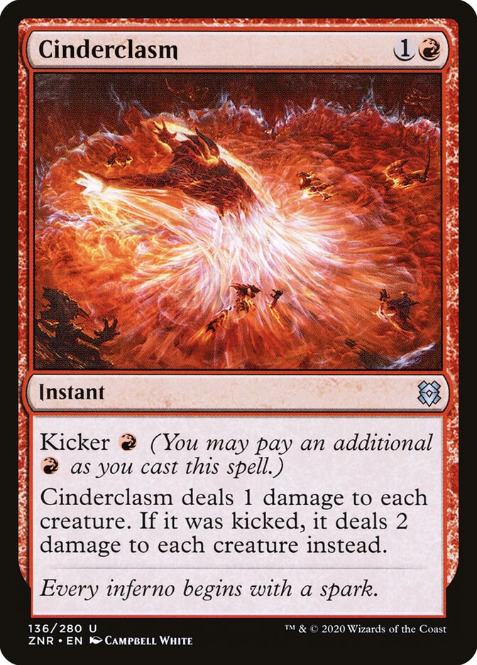 Cinderclasm (136) - Zendikar Rising (ZNR)