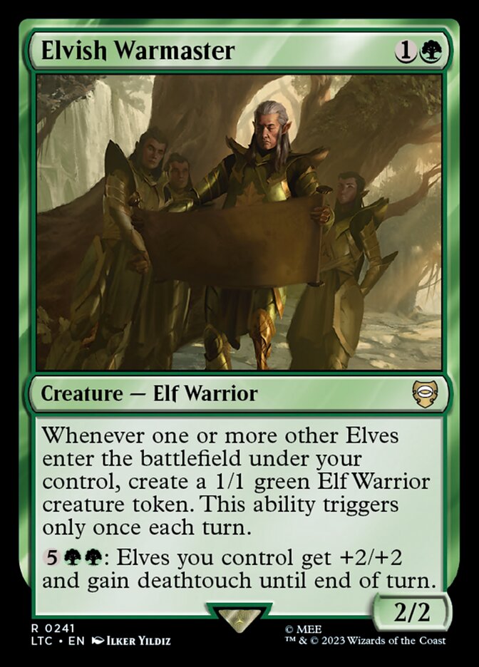 Elvish Warmaster (241) - Tales of Middle-earth Commander (LTC)