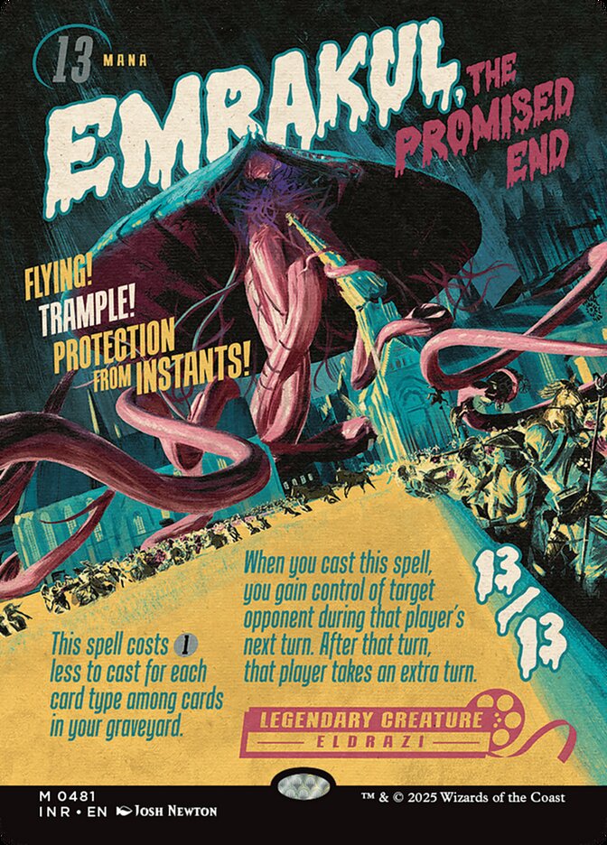 Emrakul, the Promised End - [Foil, Showcase] Innistrad Remastered (INR)