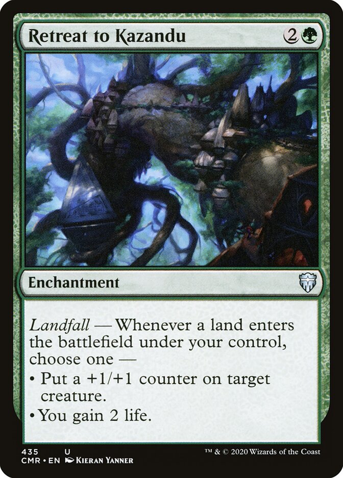 Retreat to Kazandu (435) - Commander Legends (CMR)