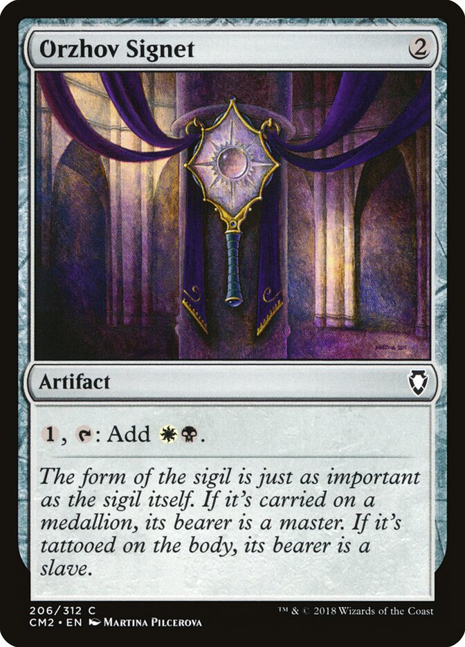 Orzhov Signet (206) - Commander Anthology Volume II (CM2)