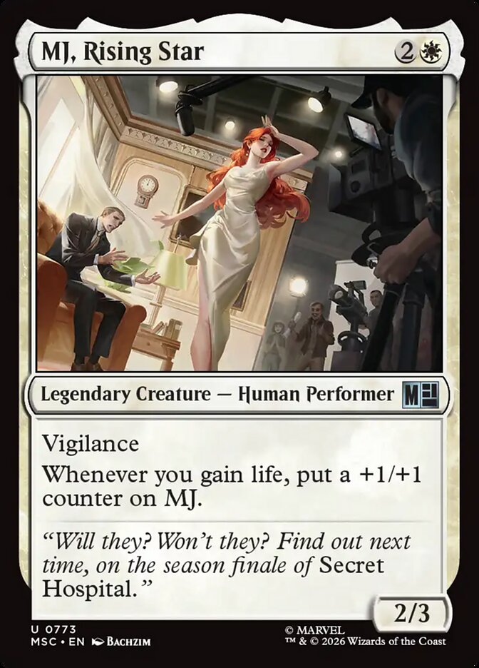 MJ, Rising Star (773) - Marvel Super Heroes Commander (MSC)