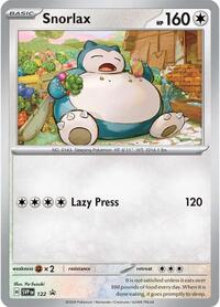 Snorlax - (122) - SV: Scarlet & Violet Promo Cards (SVP)
