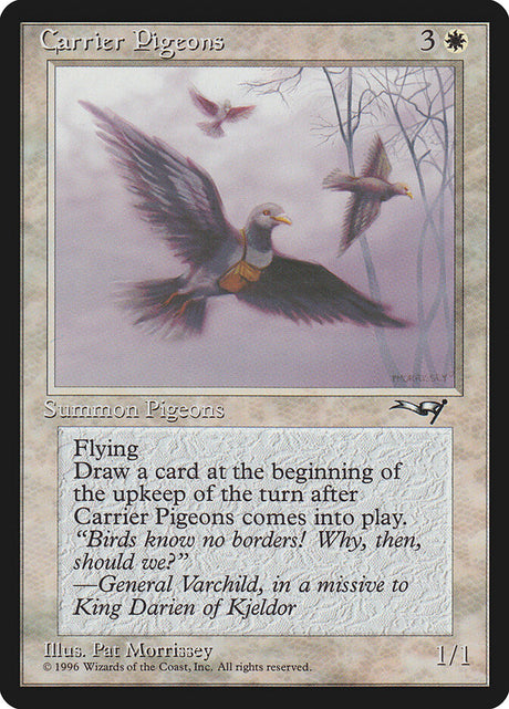 Carrier Pigeons (1a) - Alliances (ALL)