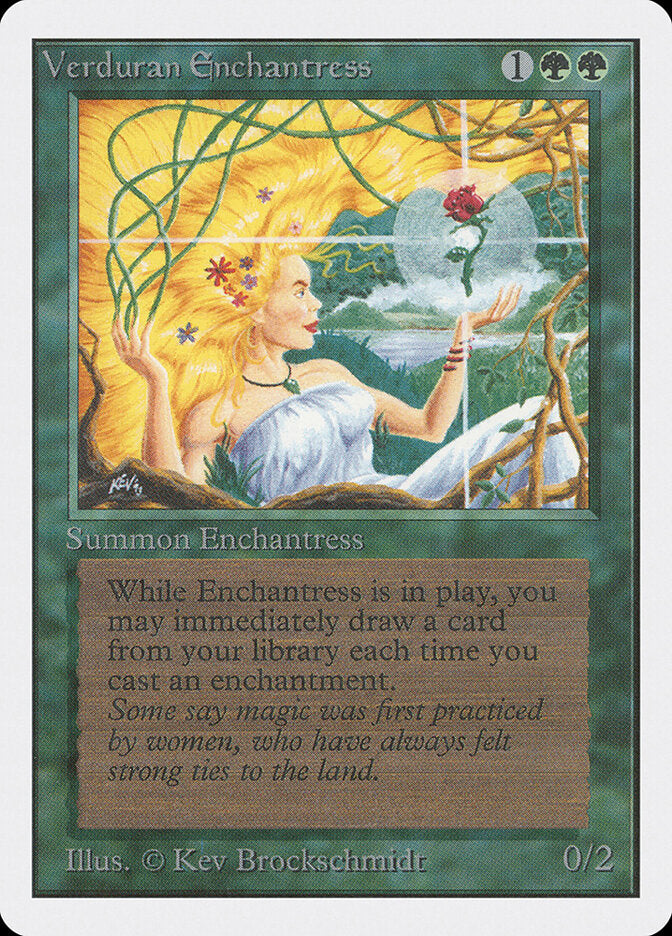 Verduran Enchantress (223) - Unlimited Edition (2ED)