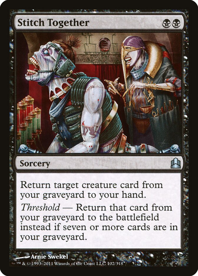 Stitch Together (102) - Commander 2011 (CMD)