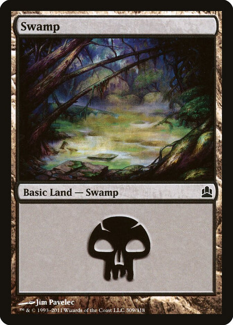 Swamp (309) - Commander 2011 (CMD)