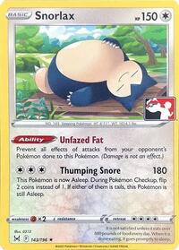 Snorlax (143) - Prize Pack Series Cards