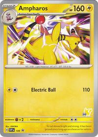 Ampharos - Pikachu 28 (109) - Battle Academy 2024 (BA24)