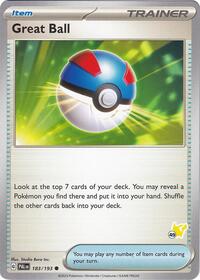 Great Ball - Pikachu 49 (183) - Battle Academy 2024 (BA24)