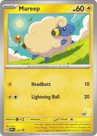 Mareep - Pikachu 45 (107) - Battle Academy 2024 (BA24)