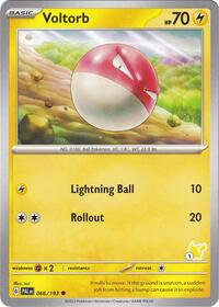 Voltorb - Pikachu 1 (66) - Battle Academy 2024 (BA24)