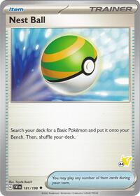 Nest Ball - Pikachu 44 (181) - Battle Academy 2024 (BA24)