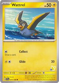 Wattrel - Pikachu 58 (77) - Battle Academy 2024 (BA24)
