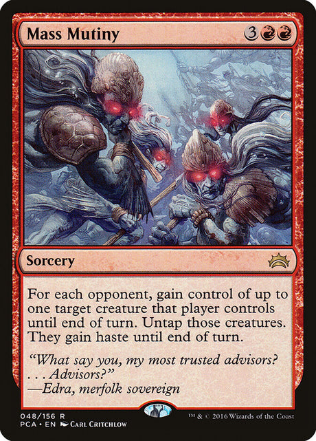Mass Mutiny (48) - Planechase Anthology (PCA)
