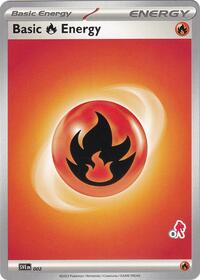 Basic Fire Energy - Armarouge 8 (2) - Battle Academy 2024 (BA24)