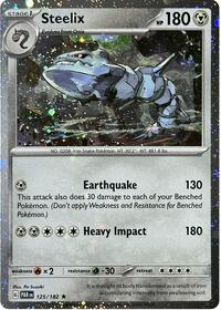 Steelix - 125/182 (Cosmos Holo) (125) - Miscellaneous Cards & Products (MCAP)