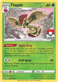 Flapple - 022/192 (League Promo) (22) - League & Championship Cards (PR)
