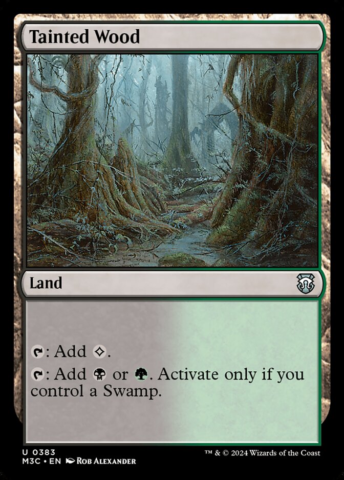 Tainted Wood (383) - Modern Horizons 3 Commander (M3C)