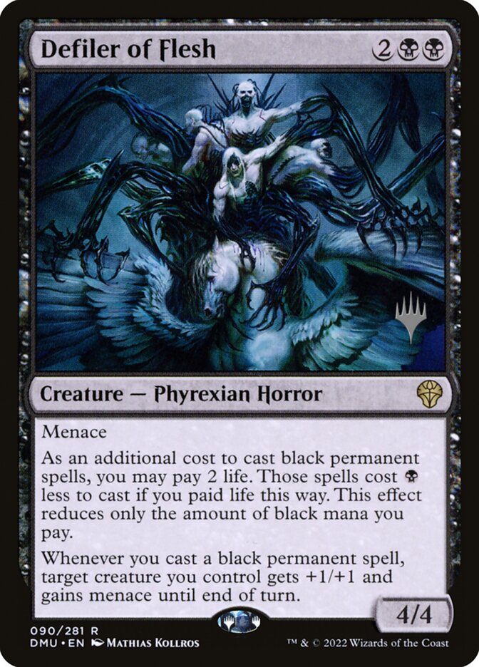 Defiler of Flesh (90p) - Dominaria United Promos (PDMU)
