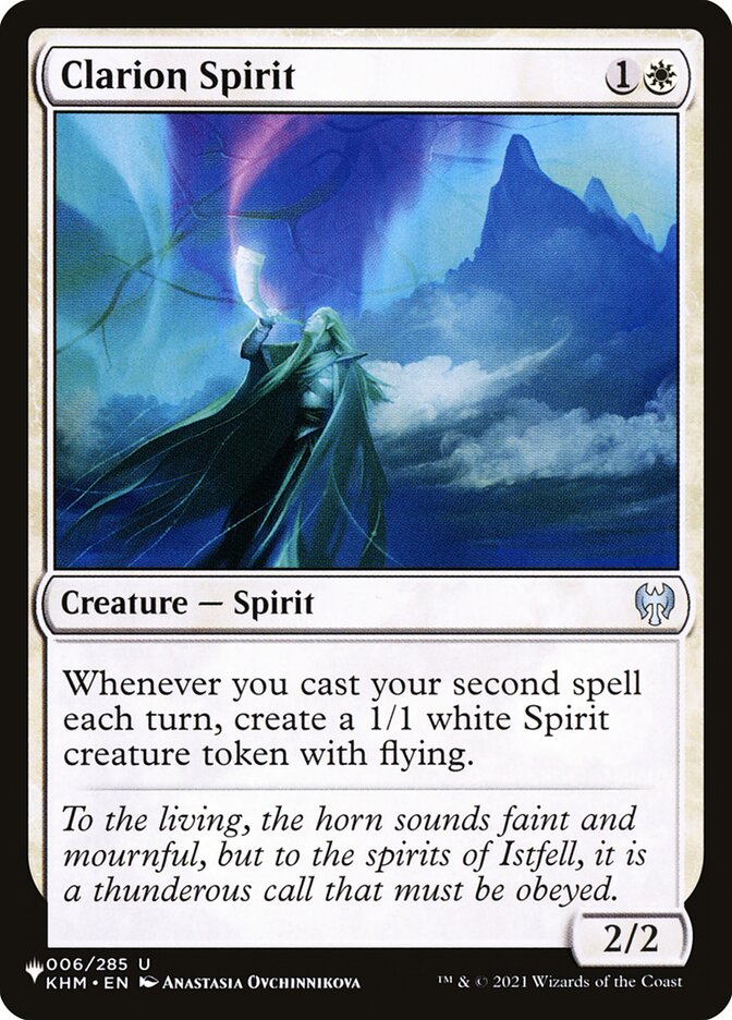 Clarion Spirit (KHM-6) - The List (PLST)