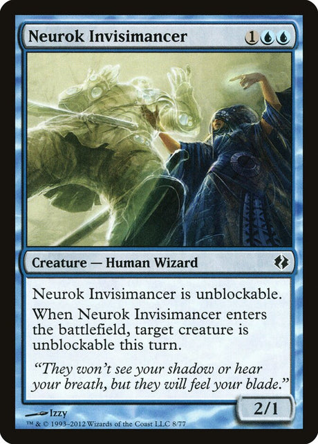 Neurok Invisimancer (8) - Duel Decks: Venser vs. Koth (DDI)