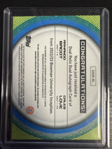 2022-23 Bowman Inception Caleb Love/Armando Bacot Dual Auto Relics /99