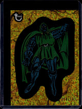 2025 Topps Marvel 1975 Golden Anniversary Doctor Doom Gold Mini-Diamond