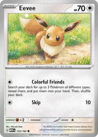 Eevee - 133/165 (Pokemon Together) (133) - Miscellaneous Cards & Products (MCAP)