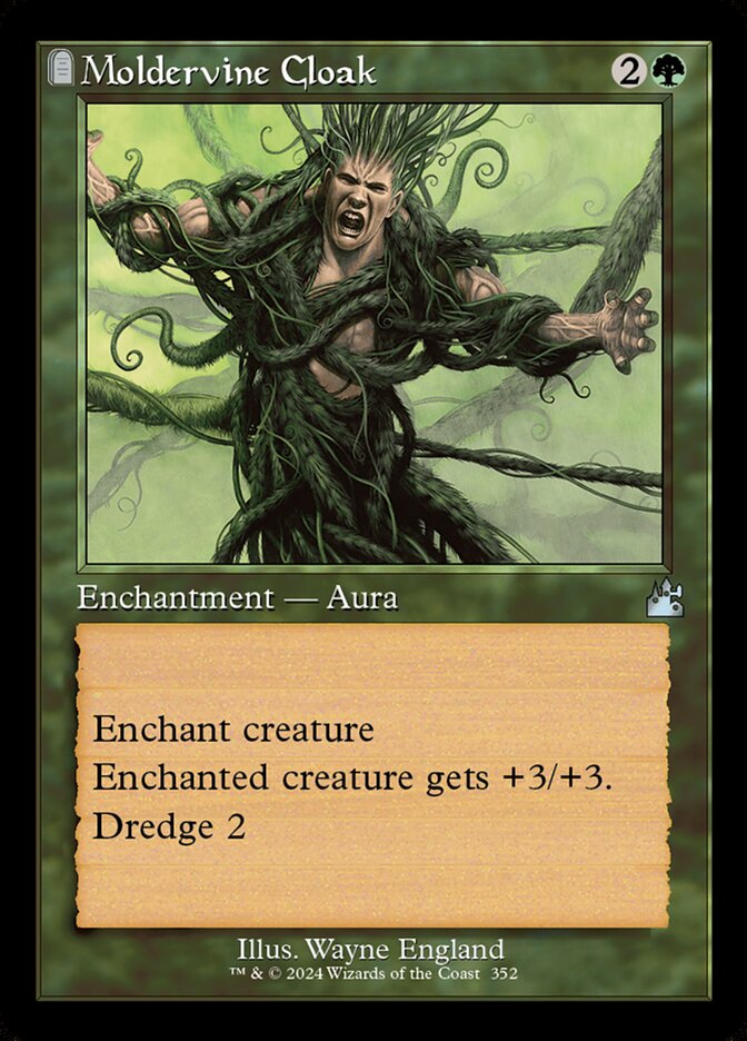 Moldervine Cloak (352) - Ravnica Remastered (RVR)
