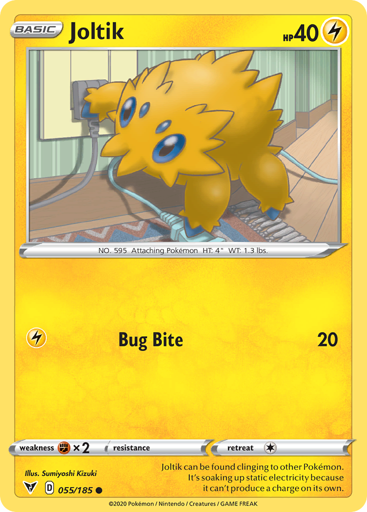 Joltik (55/185) - [Reverse Holo] Vivid Voltage (VIV)
