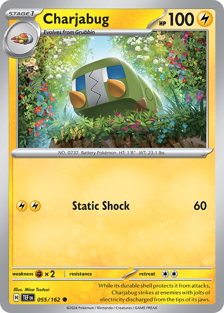 Charjabug (55/162) - Temporal Forces (TEF)