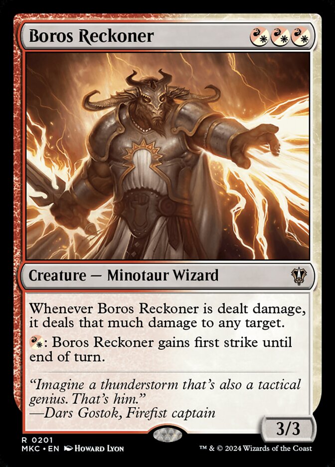 Boros Reckoner (201) - Murders at Karlov Manor Commander (MKC)