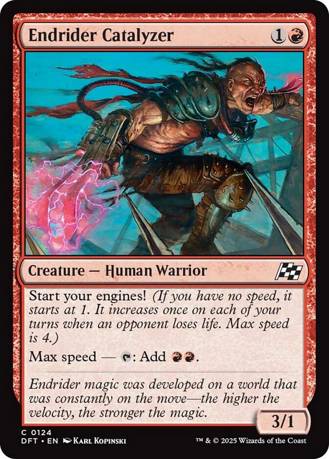 Endrider Catalyzer - [Foil] Aetherdrift (DFT)