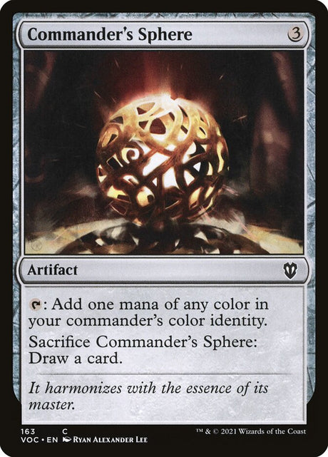Commander's Sphere (163) - Crimson Vow Commander (VOC)