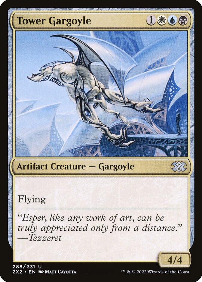 Tower Gargoyle (288) - Double Masters 2022 (2X2)