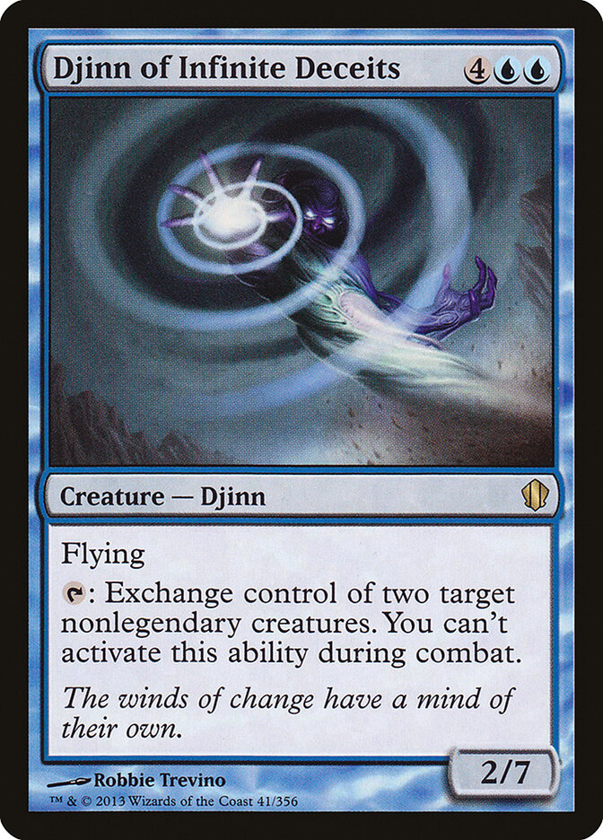 Djinn of Infinite Deceits (41) - Commander 2013 (C13)