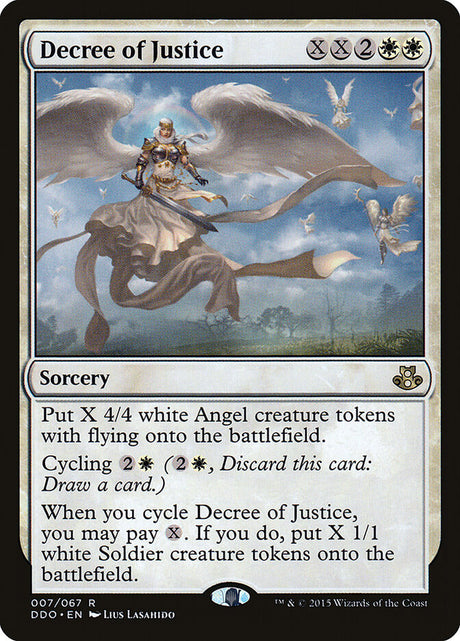 Decree of Justice (7) - Duel Decks: Elspeth vs. Kiora (DDO)
