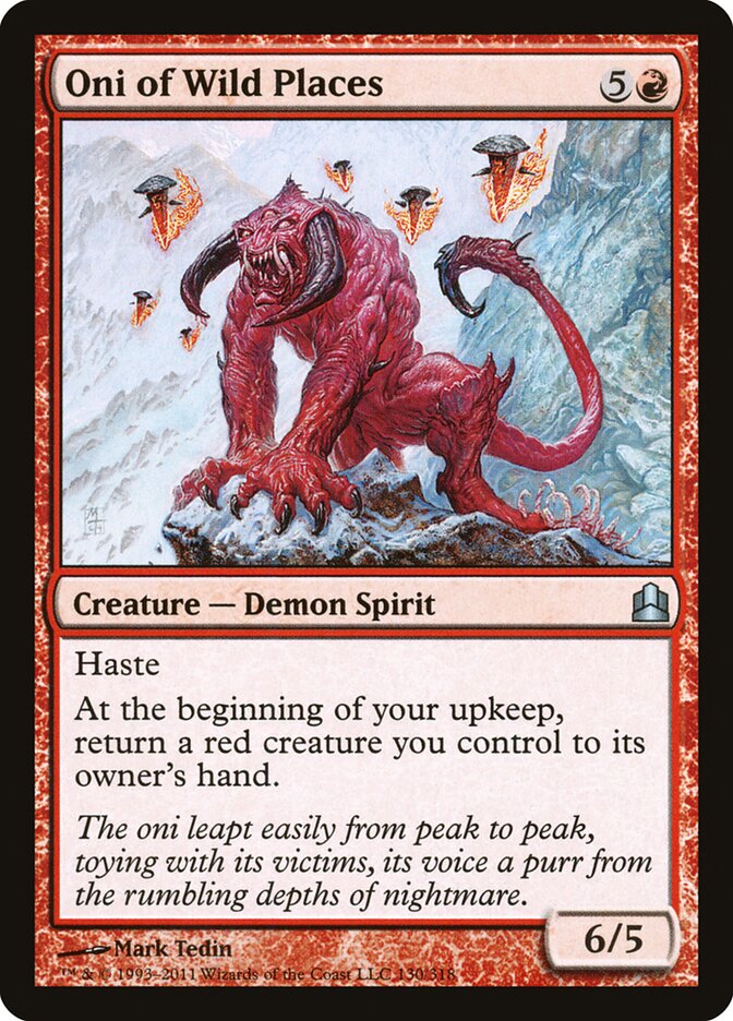 Oni of Wild Places (130) - Commander 2011 (CMD)