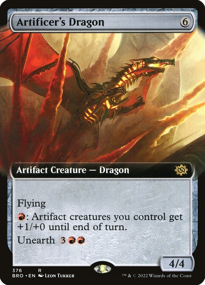 Artificer's Dragon (376) - The Brothers' War (BRO)