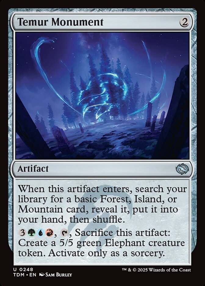 Temur Monument (248) - Tarkir: Dragonstorm (TDM)