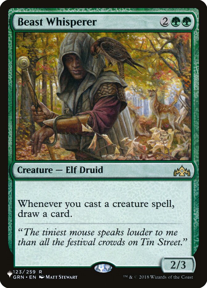Beast Whisperer (GRN-123) - The List (PLST)