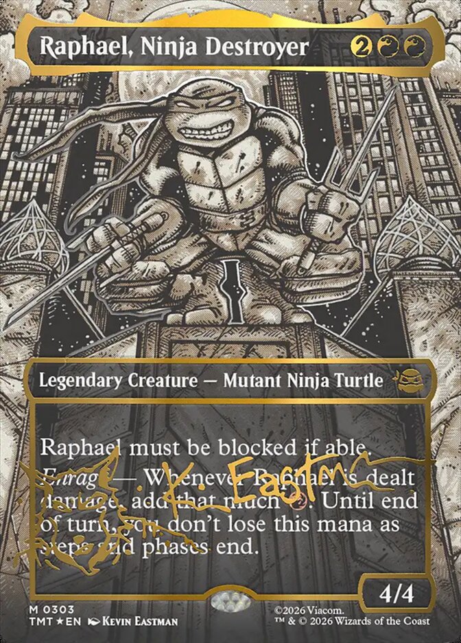 Raphael, Ninja Destroyer (303) - Teenage Mutant Ninja Turtles (TMT)
