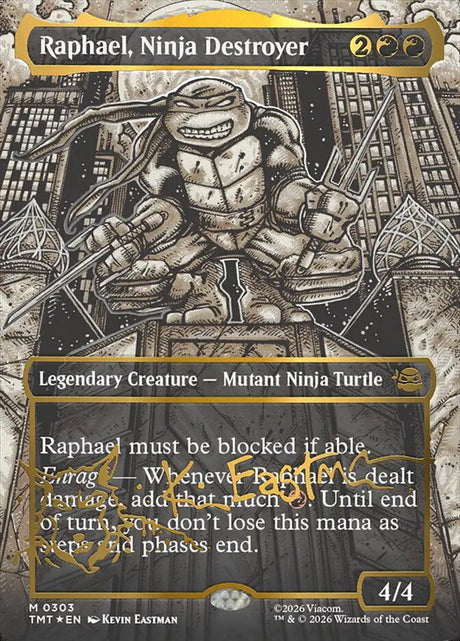 Raphael, Ninja Destroyer (303) - Teenage Mutant Ninja Turtles (TMT)