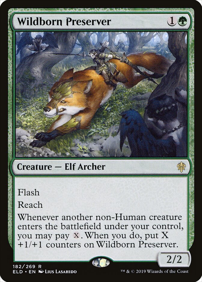 Wildborn Preserver (182) - Throne of Eldraine (ELD)