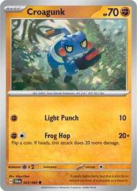 Croagunk (23) - SV: Shrouded Fable (SFA)